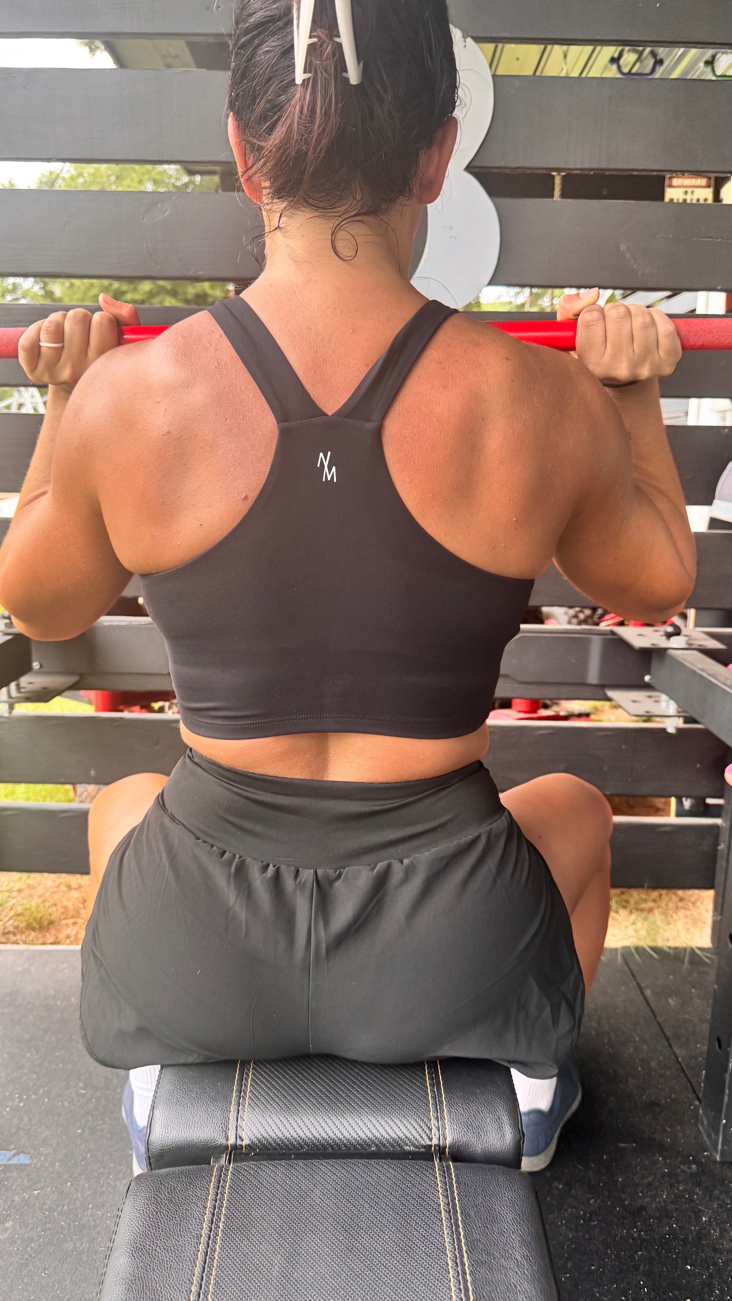 Razor Back Support Bra