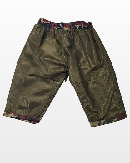 Olive Green 3/4 Slim fit Pants