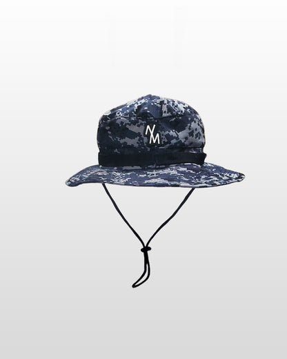 Navy Digital Bucket Hat